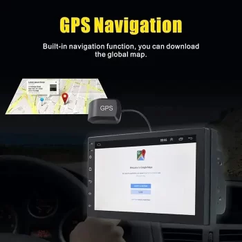 I-Copper Universal Android Infotainment System 7.0 inch Capacitive Touchscreen Double Din Car Stereo (Android 8.1) Car Player with Navigation/GPS/WiFi/Bluetooth Full HD 1080P 1GB RAM/16GB ROM - Image 8