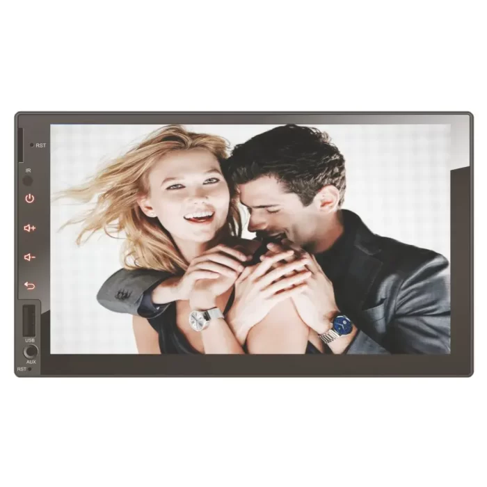 I-Copper Universal Android Infotainment System 7.0 inch Capacitive Touchscreen Double Din Car Stereo (Android 8.1) Car Player with Navigation/GPS/WiFi/Bluetooth Full HD 1080P 1GB RAM/16GB ROM