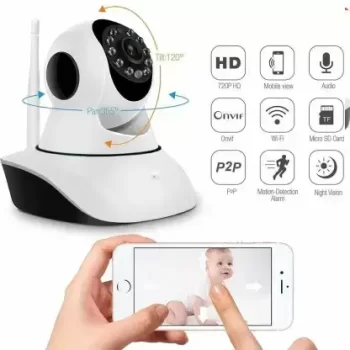 Wifi camera - Home Security Camera Wireless WiFi 2MP Full HD 1080p Indoor & Outdoor (128 GB, 5 Channel) - Image 4
