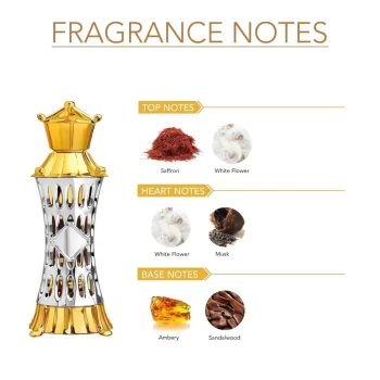 Ajmal Mizyaan Concentrated Oriental Perfumes Free From Alcohol 14ml for Unisex - Made in Dubai - Image 3