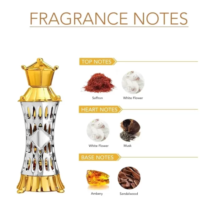 Ajmal Mizyaan Concentrated Oriental Perfumes Free From Alcohol 14ml for Unisex - Made in Dubai - Image 3