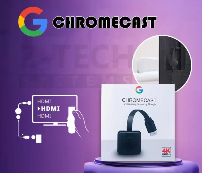 Chromecast Wi-Fi Wireless Display HDMI Dongle | DLNA Wireless HDMI Screen Mirroring Wi-Fi Adaptor - Image 2
