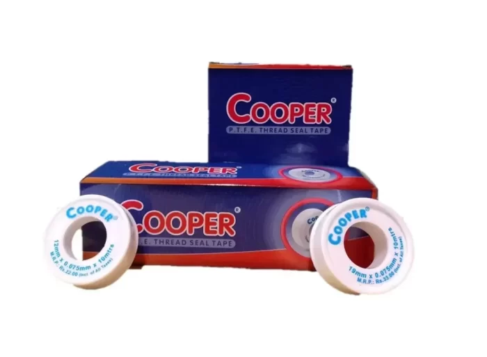 Cooper Thread Seal Tape ,Teflon Tape - PTFE Thread Seal Tape ( 1 Box )