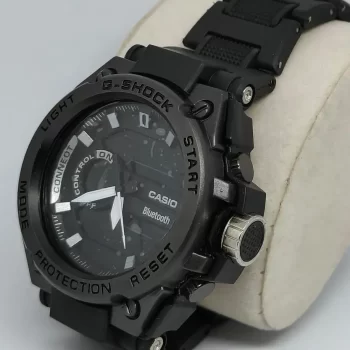 Stylish Swiss Analog-Digital Watch BT Black - Image 2