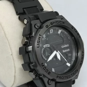 Stylish Swiss Analog-Digital Watch BT Black - Image 3