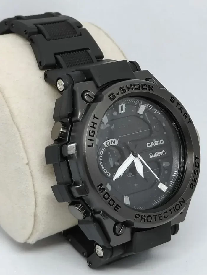 Stylish Swiss Analog-Digital Watch BT Black - Image 3