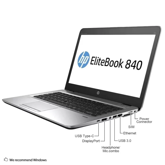 (Refurbished) HP 840 G3 Intel Core i5-6300U 2.4Ghz 14 inches FHD EliteBook (8GB DDR4, 256GB SSD, Bluetooth 4.2, Windows 10 64) , 0.93kg - With Warranty - Image 5