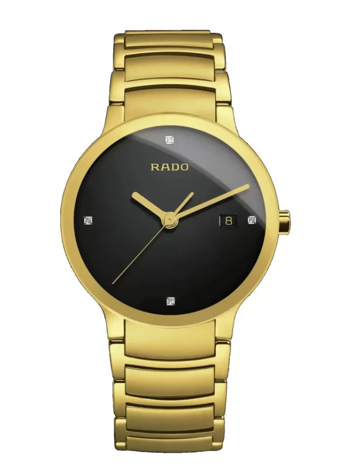 rado gold watch price