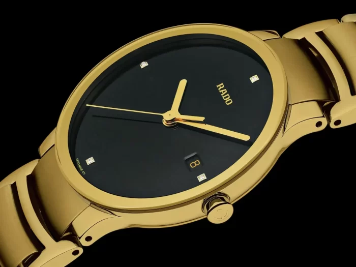 rado gold watch price