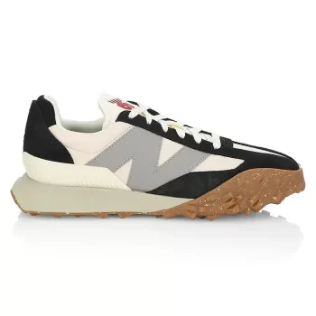 Imported Men's Stylish Sports Shoes - New Balance XC-72 BEIGE/BLACK - Image 3