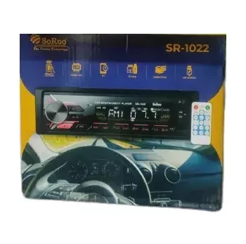 SoRoo SR-1022 CAR Stereo Mini Bluetooth Car Stereo/FM /MP3/ AUX/USB/BT/SD-MMC Car Stereo (Single Din)