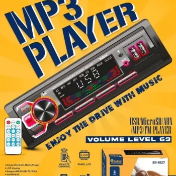 CAR Stereo Mini Bluetooth , SoRoo SR-1027 Car Stereo/FM /MP3/ AUX/USB/BT/SD-MMC Car Stereo (Single Din) - Image 3