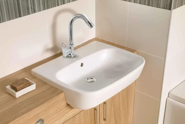 ORNAMIX Smart Brass Swan Neck Pillar Cock/Swinging Spout Tap for Wash Basin/Kitchen Table/Deck Mounted/Shiny Chrome Plated Quarter Turn - Image 3