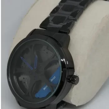 Car Wheel Watch ,Rotating Fashion Sport Watches - Blue - Image 2