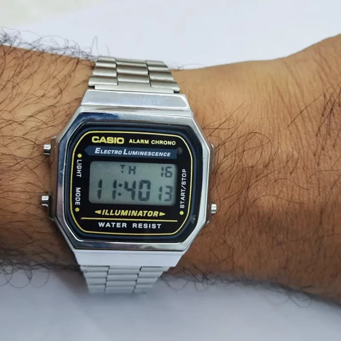 Vintage A168WA 1WDF Unisex Digital Watch SLY - Image 4