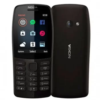 NOKIA 210 Dual SIM Phone 1020 mAh FM Radio Mobile Black