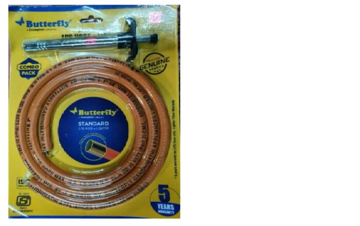 BUTTERFLY  STANDARD LPG HOSE + LIGHTER