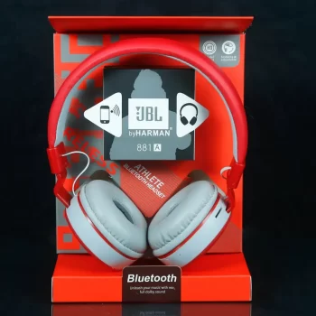 JBL Headset MS-881A Dolby Sound Bluetooth with FM and Micro SD Card Slot for All Phone's - Image 6