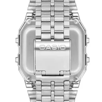 Casio Vintage watches -  Digital Grey Dial Unisex's Watch-A500WA-1DF SIL - Image 3