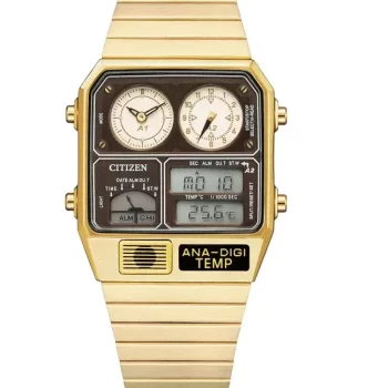 CTZN JG2103-72X Analog Digital Watch Rose Gold
