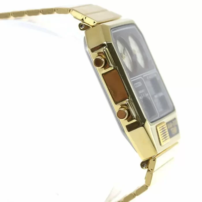 CITIZEN JG2103-72X Analog Digital Watch (Gold) - Image 3