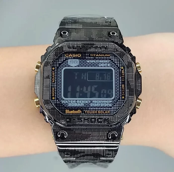 g shock metal watch