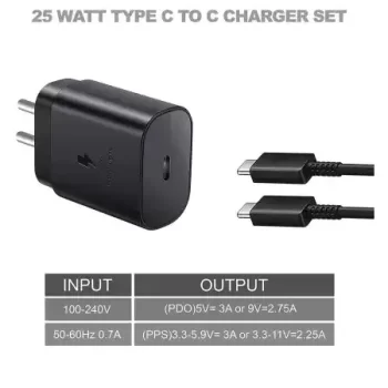 samsung 25W power adapter