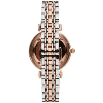 Watches for women - Emporio Armani Ladies Watches AR1683 White Dial Multicolor Strap Womens Watch - Image 2