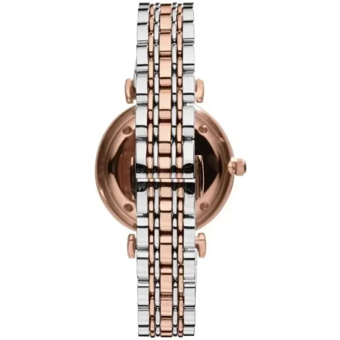 Watches for women - Emporio Armani Ladies Watches AR1683 White Dial Multicolor Strap Womens Watch - Image 2