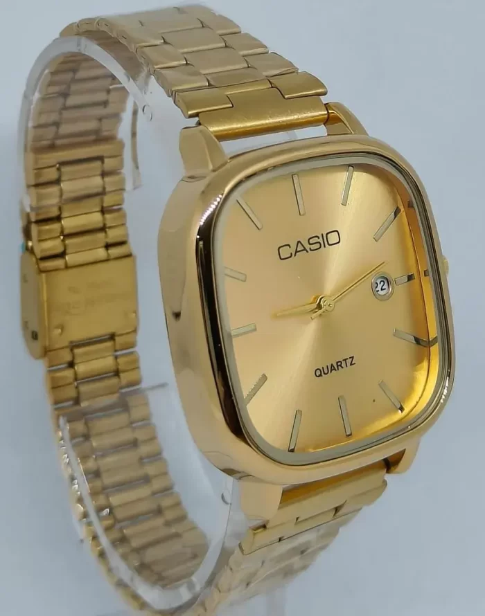 Quartz Classic Gold Watch For Men & Women - ( 35mm Dial Size ) - Image 2