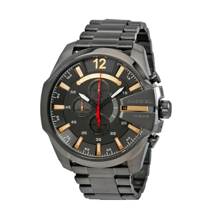 Diesel Mega Chief Men's Watch Full Black - DZ4479