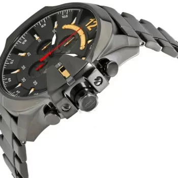 Diesel Mega Chief Men's Watch Full Black - DZ4479 - Image 2