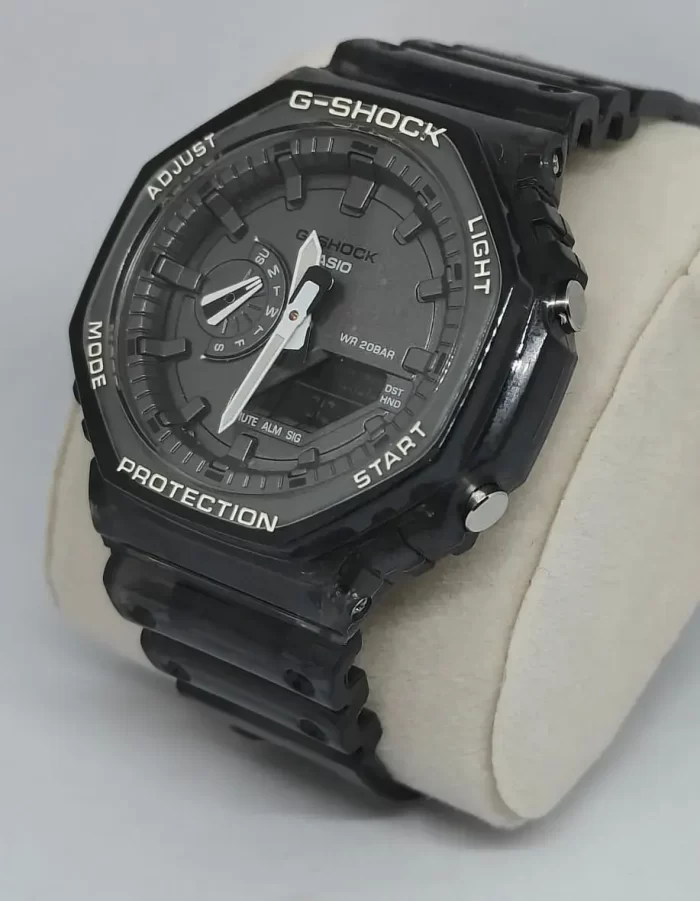Analog-Digital Black Dial Unisex Watch GMA-S2100SK-2ADR - Image 3
