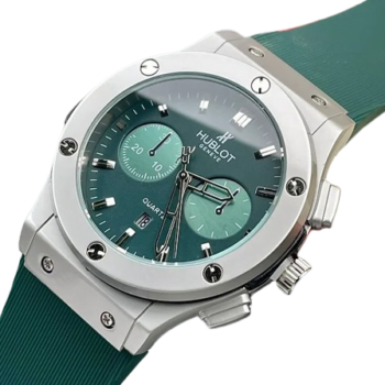 Hublot Big Bang Calendar Watch Green Strap HBGS06
