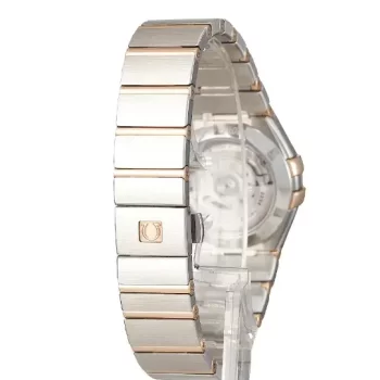 Omega Constellation Co-Axial Chronometer Rose Gold Bezel White Dial Gents Watch - Image 2