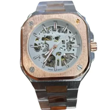 Bell & Ross BR05A-GR-SK-ST BR05 World 500 Limited Automatic Silver Men's Watch (BR03)