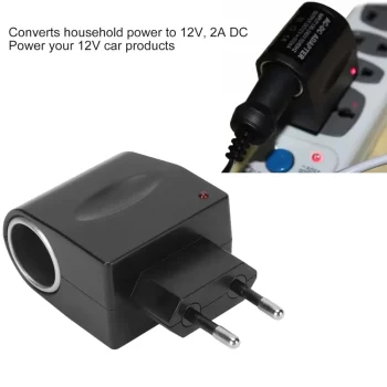 Car AC to DC Power Converter Multifunctional Cigarette Lighter Adapter for Car Charger - Image 2
