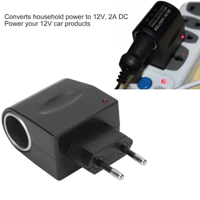 Car AC to DC Power Converter Multifunctional Cigarette Lighter Adapter for Car Charger - Image 2