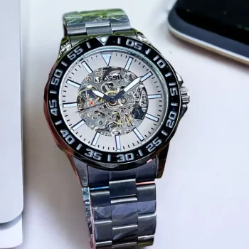 Fossil Bannon Automatic Black-Tone Stainless Steel Watch BQ2680 - Image 3