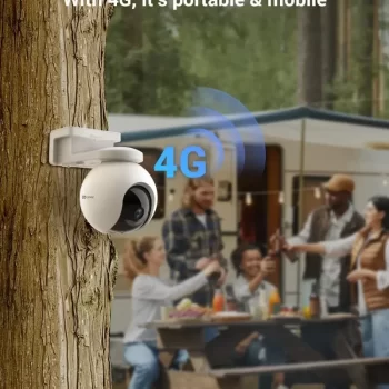 EZVIZ 2K 4G Battery Camera Outdoor with GPS Location+ Solar Panel - Image 4