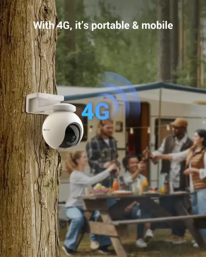 EZVIZ 2K 4G Battery Camera Outdoor with GPS Location+ Solar Panel - Image 4