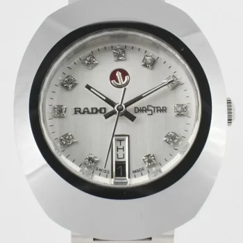 Rado Diastar Diamond Vintage Automatic Men's Wrist Watch White Dial - Image 2