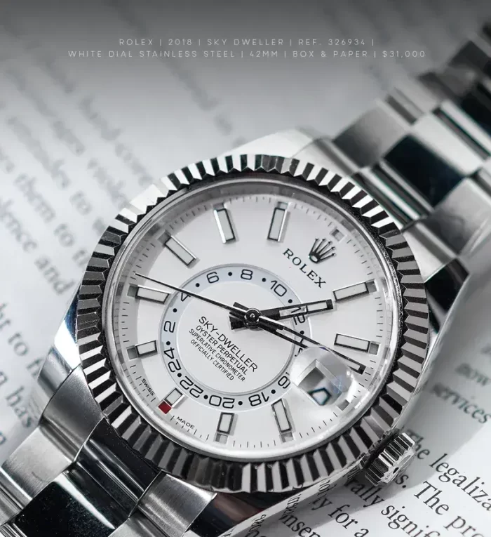 Rolex Sky Dweller Automatic Watch for Men