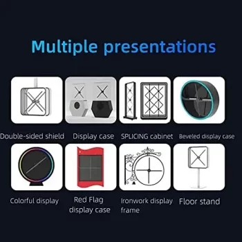 3D Hologram Fan with WiFi, 3D Hologram Projector Advertising Display for Business Store Signs, Bar, Casino, Party & Halloween - 42 cm diameter - Image 2