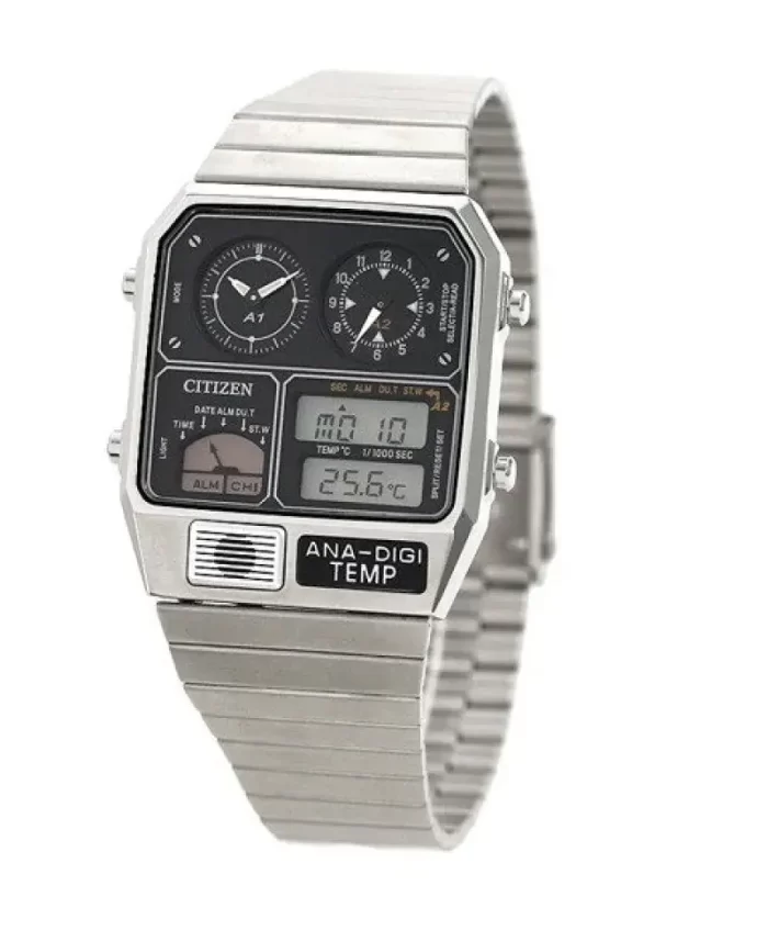 Citizen JG2103-72X Analog Digital Watch (Silver)