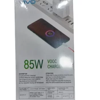 Vivo charger : Vivo 85W Mobile Fast Charger With Warranty - Image 2