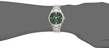 EmporioArmani Analog Chronograph Watch - For Men AR11480 Stainless Steel Green Dial - Image 2