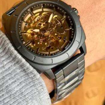 fossil automatic skeleton watch