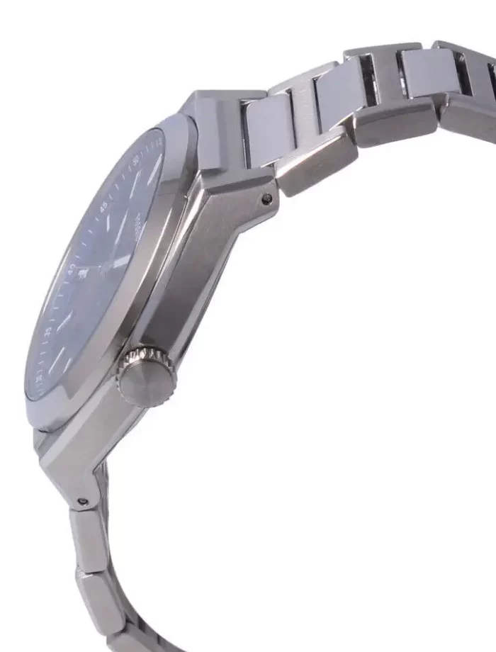 Everett Three-Hand Date Stainless Steel Watch Blue Dial - FS5984 - Image 5
