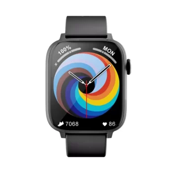 TS TIMESTONE Super Pro, 1.95" Smart Watch with Bluetooth Calling, AI Voice Assistance, 100 Sports Modes IP67 Rating, 240 * 280 Pixel High Resolution (Black) 1 Year Warranty - Image 2